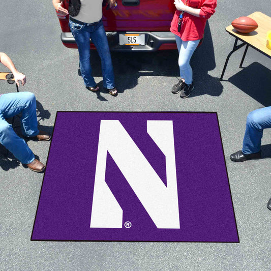 Northwestern Wildcats Tailgater Rug - 5ft. x 6ft. - Northwestern