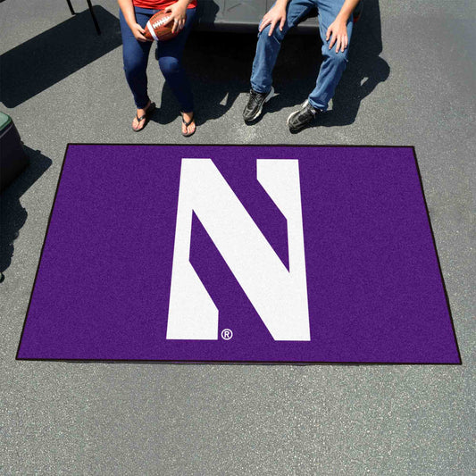 Northwestern Wildcats Ulti-Mat Rug - 5ft. x 8ft. - Northwestern