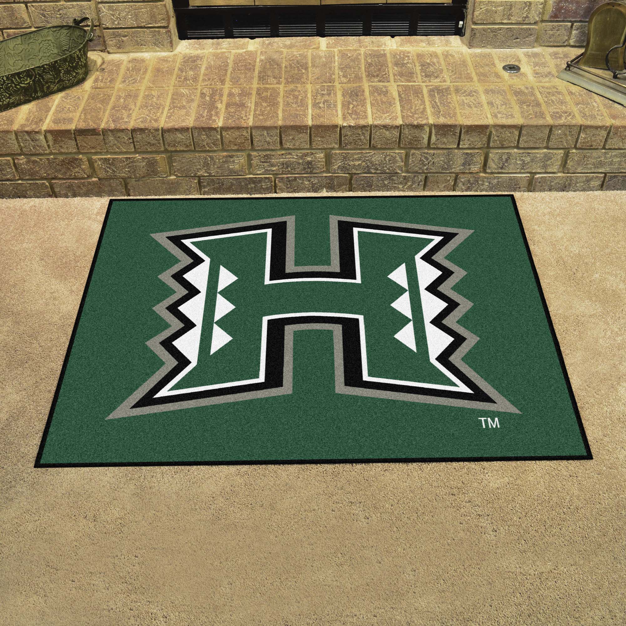 Hawaii Rainbows All-Star Rug - 34 in. x 42.5 in. - Hawaii
