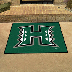 Hawaii Rainbows All-Star Rug - 34 in. x 42.5 in. - Hawaii