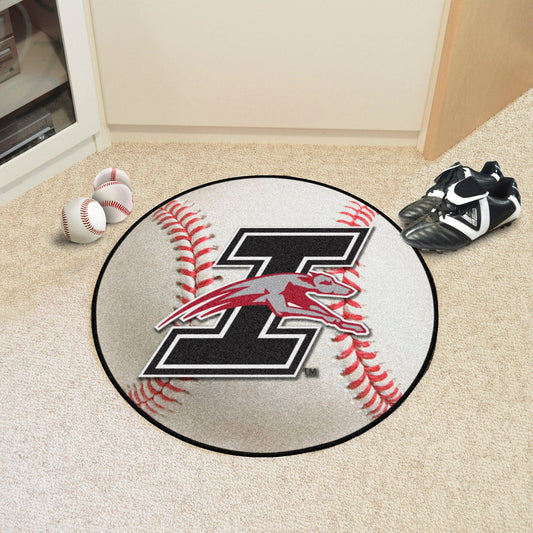 Indianapolis Greyhounds Baseball Rug - 27in. Diameter - Indianapolis