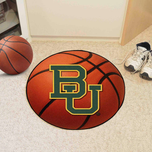 Baylor Bears Basketball Rug - 27in. Diameter - Baylor