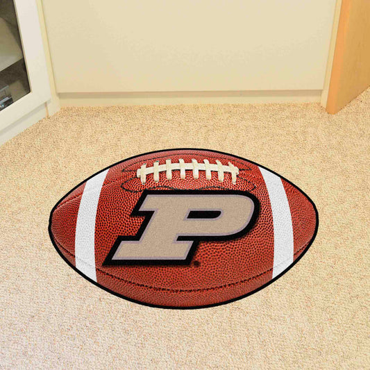 Purdue Boilermakers Football Rug - 20.5in. x 32.5in., Train Logo - Purdue