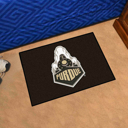 Purdue Boilermakers Starter Mat Accent Rug - 19in. x 30in., Train Logo - Purdue