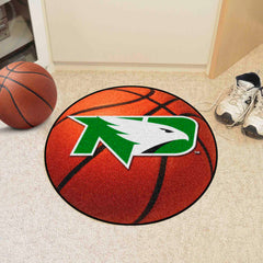 North Dakota Fighting Hawks Basketball Rug - 27in. Diameter - North Dakota