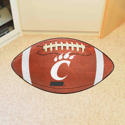 Cincinnati Bearcats Football Rug - 20.5in. x 32.5in. - Cincinnati