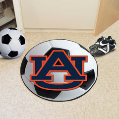 Auburn Tigers Soccer Ball Rug - 27in. Diameter, AU - Auburn