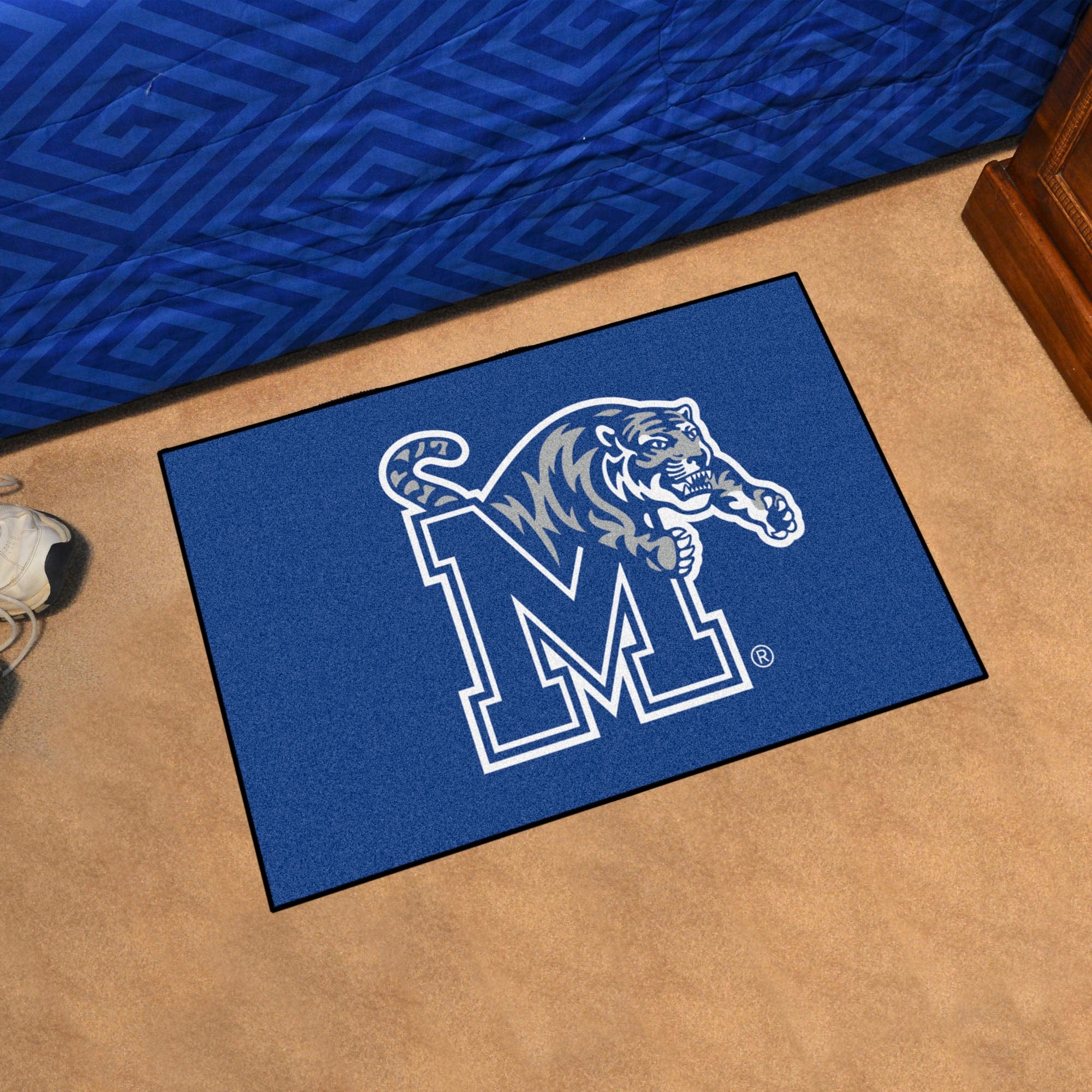 Memphis Tigers Starter Mat Accent Rug - 19in. x 30in. - Memphis