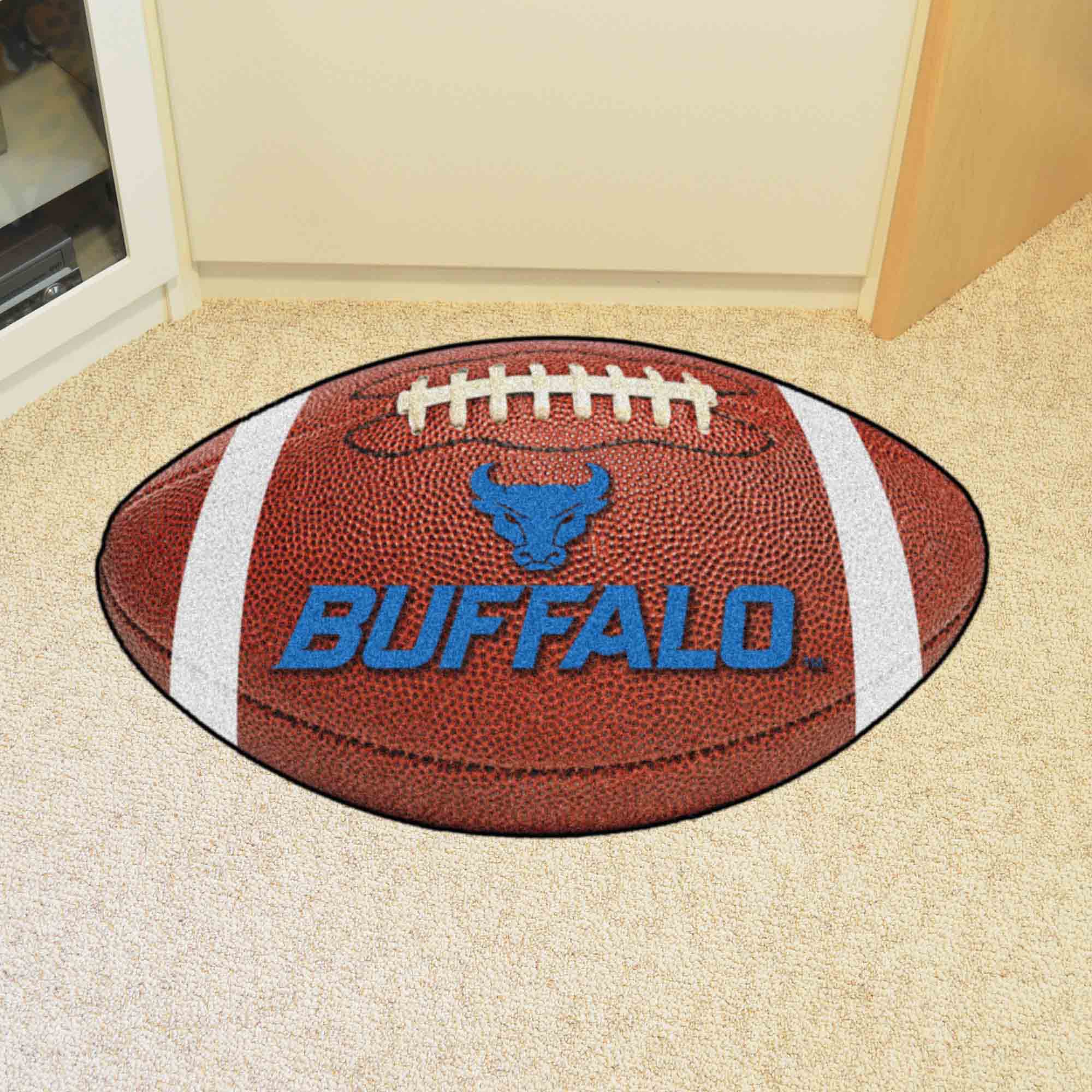 Buffalo Bulls Football Rug - 20.5in. x 32.5in. - Buffalo