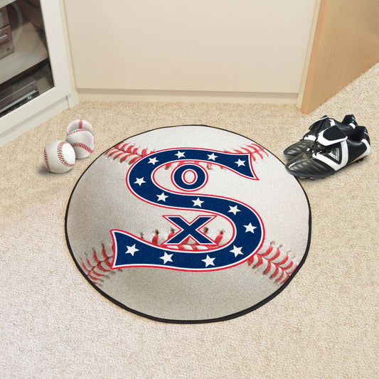 Chicago White Sox Baseball Rug - 27in. Diameter1917 - Chicago White Sox