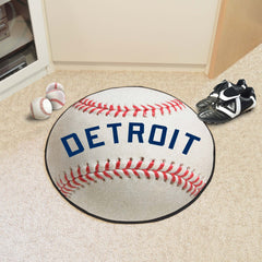 Detroit Tigers Baseball Rug - 27in. Diameter1964 - Detroit Tigers