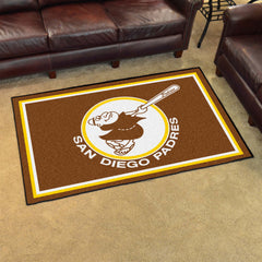 San Diego Padres 4ft. x 6ft. Plush Area Rug1969 - San Diego Padres