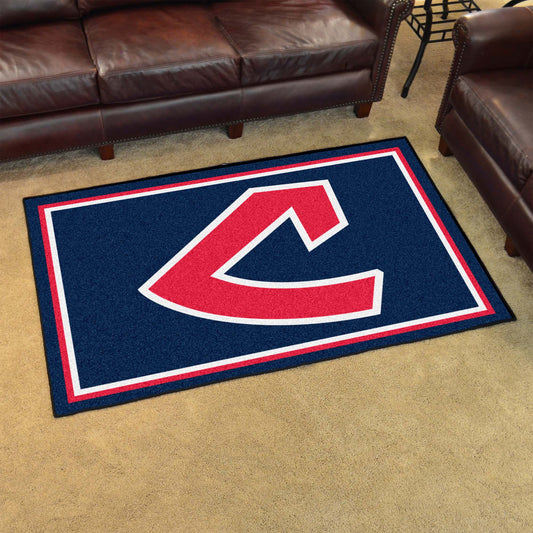 Cleveland Indians 4ft. x 6ft. Plush Area Rug - Cleveland Indians