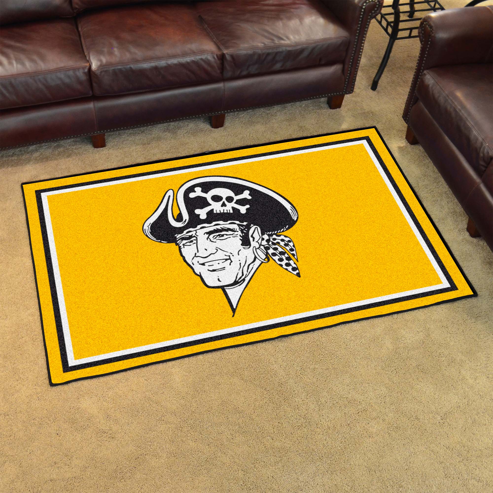 Pittsburgh Pirates 4ft. x 6ft. Plush Area Rug1977 - Pittsburgh Pirates