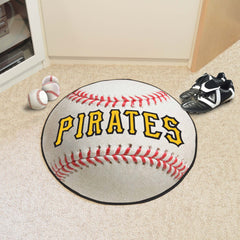 Pittsburgh Pirates Baseball Rug - 27in. Diameter1977 - Pittsburgh Pirates