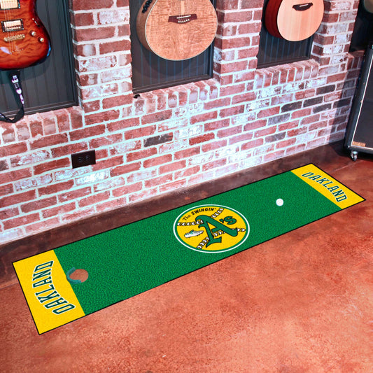 Philadelphia Athletics Putting Green Mat - 1.5ft. x 6ft.1981 - Philadelphia Athletics