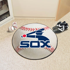 Chicago White Sox Baseball Rug - 27in. Diameter1982 - Chicago White Sox