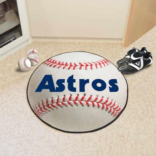 Houston Astros Baseball Rug - 27in. Diameter1984 - Houston Astros