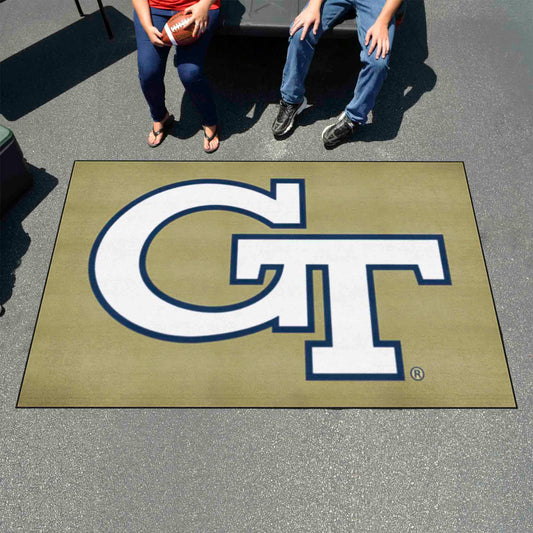 Georgia Tech Yellow Jackets Ulti-Mat Rug - 5ft. x 8ft., GT - Georgia Tech
