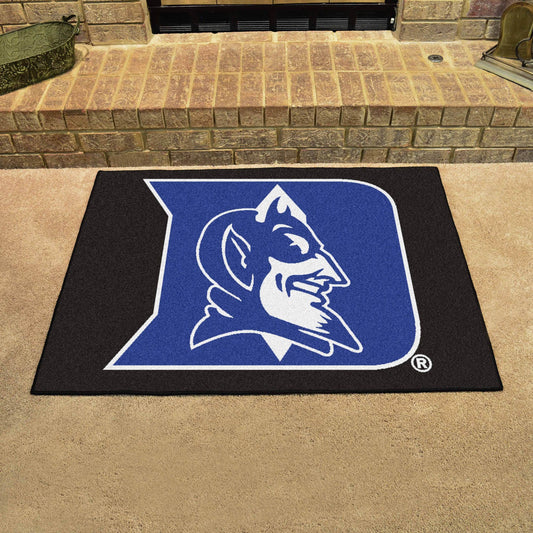 Duke Blue Devils All-Star Rug - 34 in. x 42.5 in., Devil Logo - Duke