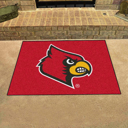 Louisville Cardinals All-Star Rug - 34 in. x 42.5 in. - Louisville