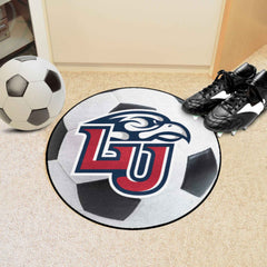 Liberty Flames Soccer Ball Rug - 27in. Diameter - Liberty