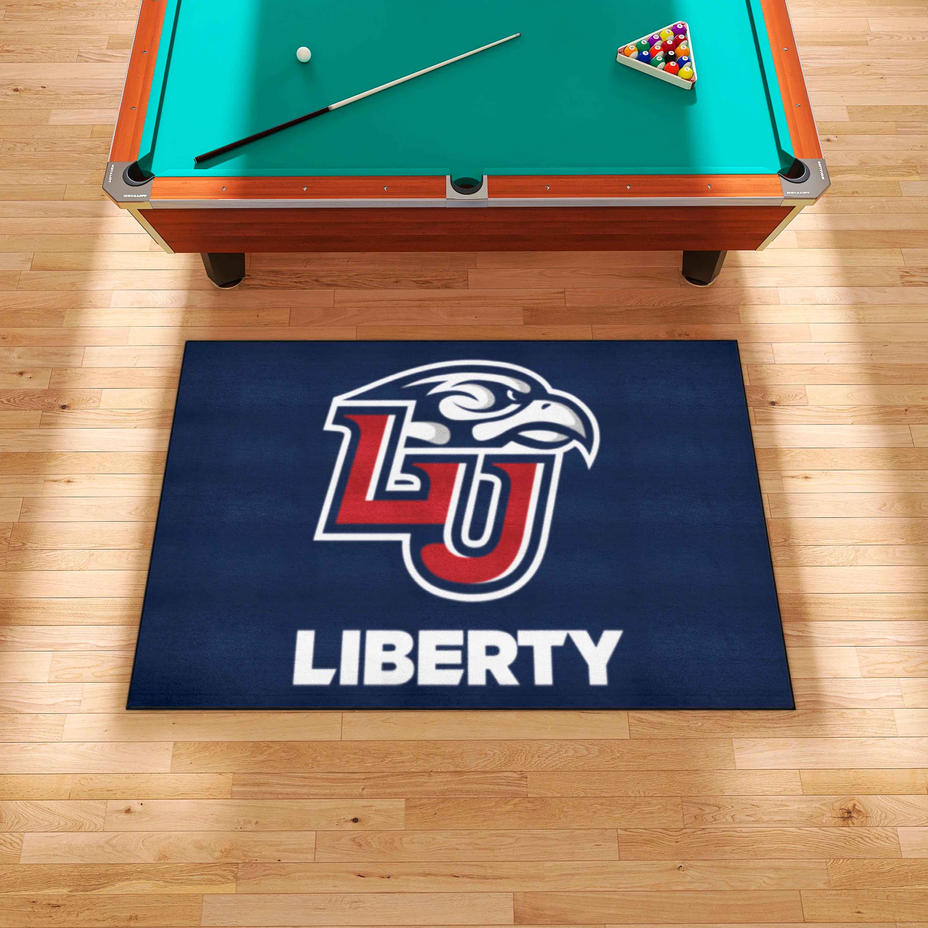 Liberty Flames Ulti-Mat Rug - 5ft. x 8ft. - Liberty
