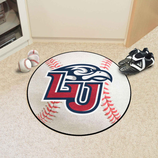 Liberty Flames Baseball Rug - 27in. Diameter - Liberty