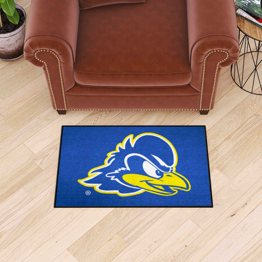 Delaware Blue Hens Starter Mat Accent Rug - 19in. x 30in. - Delaware