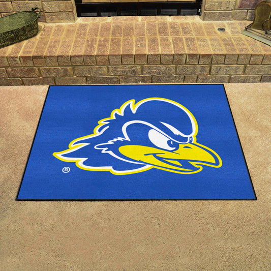 Delaware Blue Hens All-Star Rug - 34 in. x 42.5 in. - Delaware