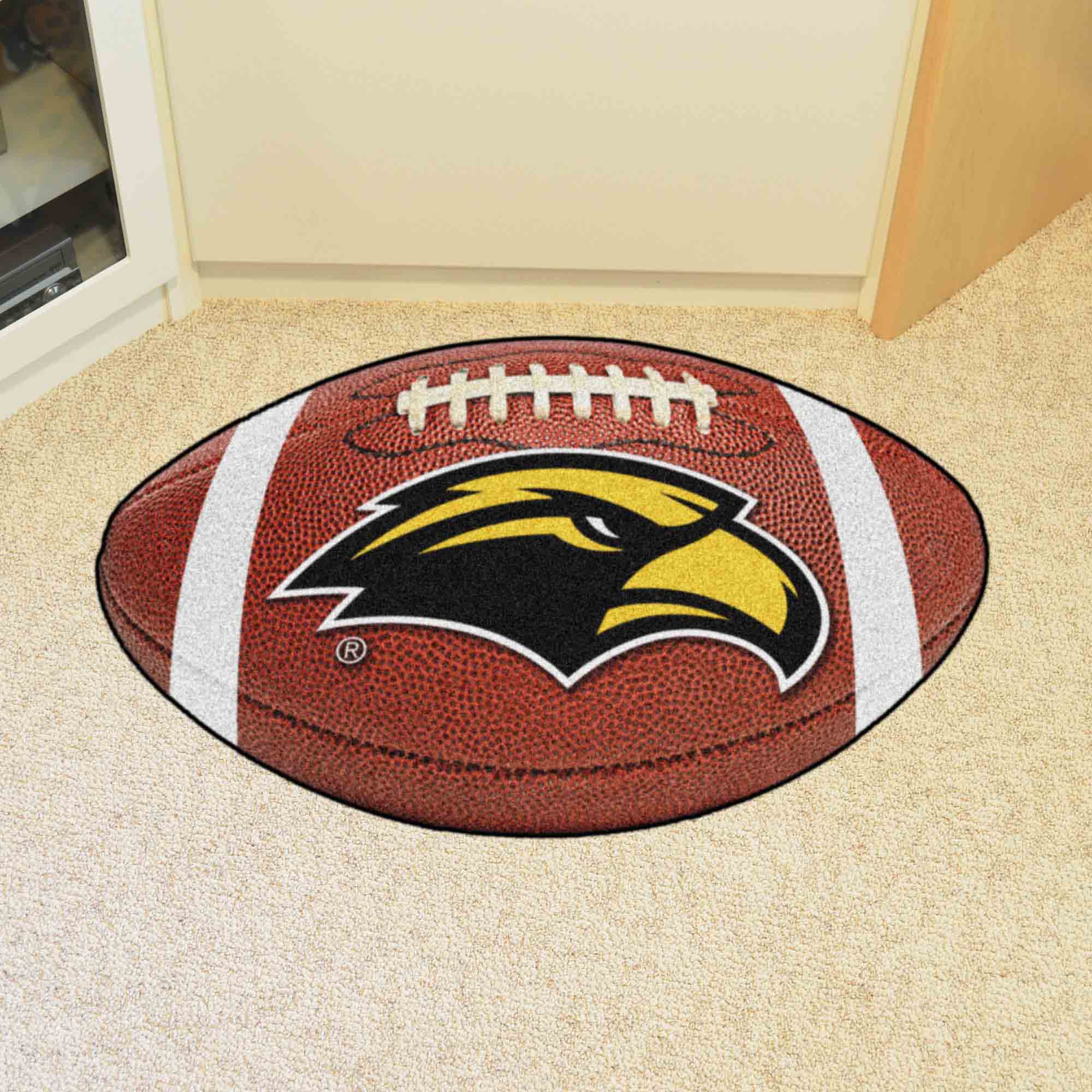 Southern Miss Golden Eagles Football Rug - 20.5in. x 32.5in.