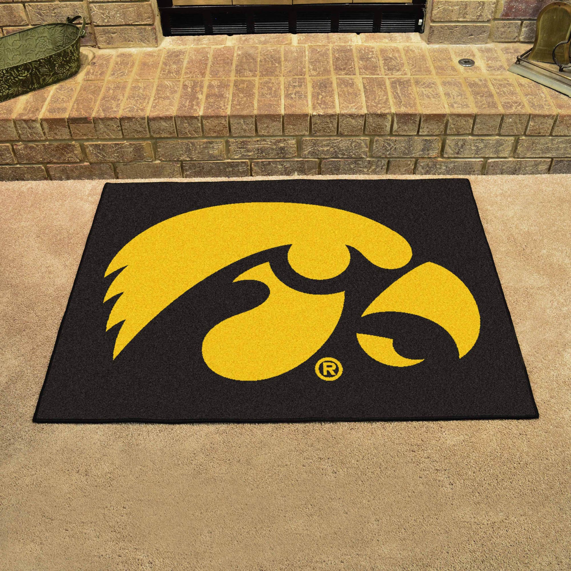 Iowa Hawkeyes All-Star Rug - 34 in. x 42.5 in. - Iowa