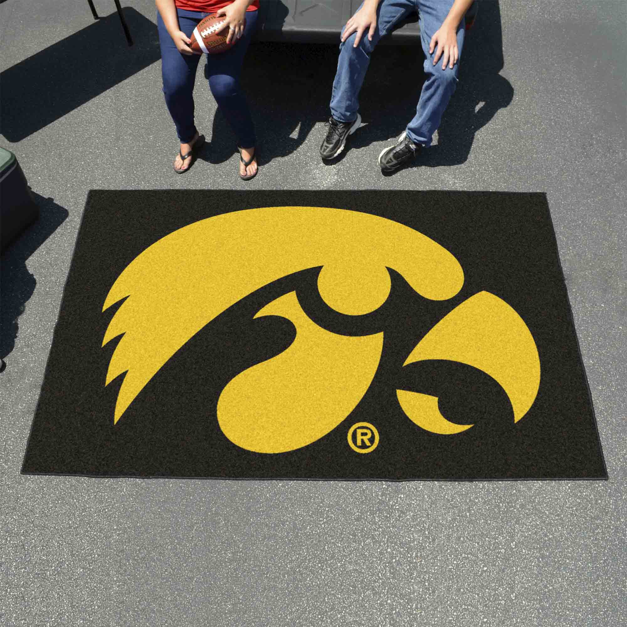 Iowa Hawkeyes Ulti-Mat Rug - 5ft. x 8ft. - Iowa