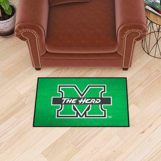 Marshall Thundering Herd Starter Mat Accent Rug - 19in. x 30in. - Marshall
