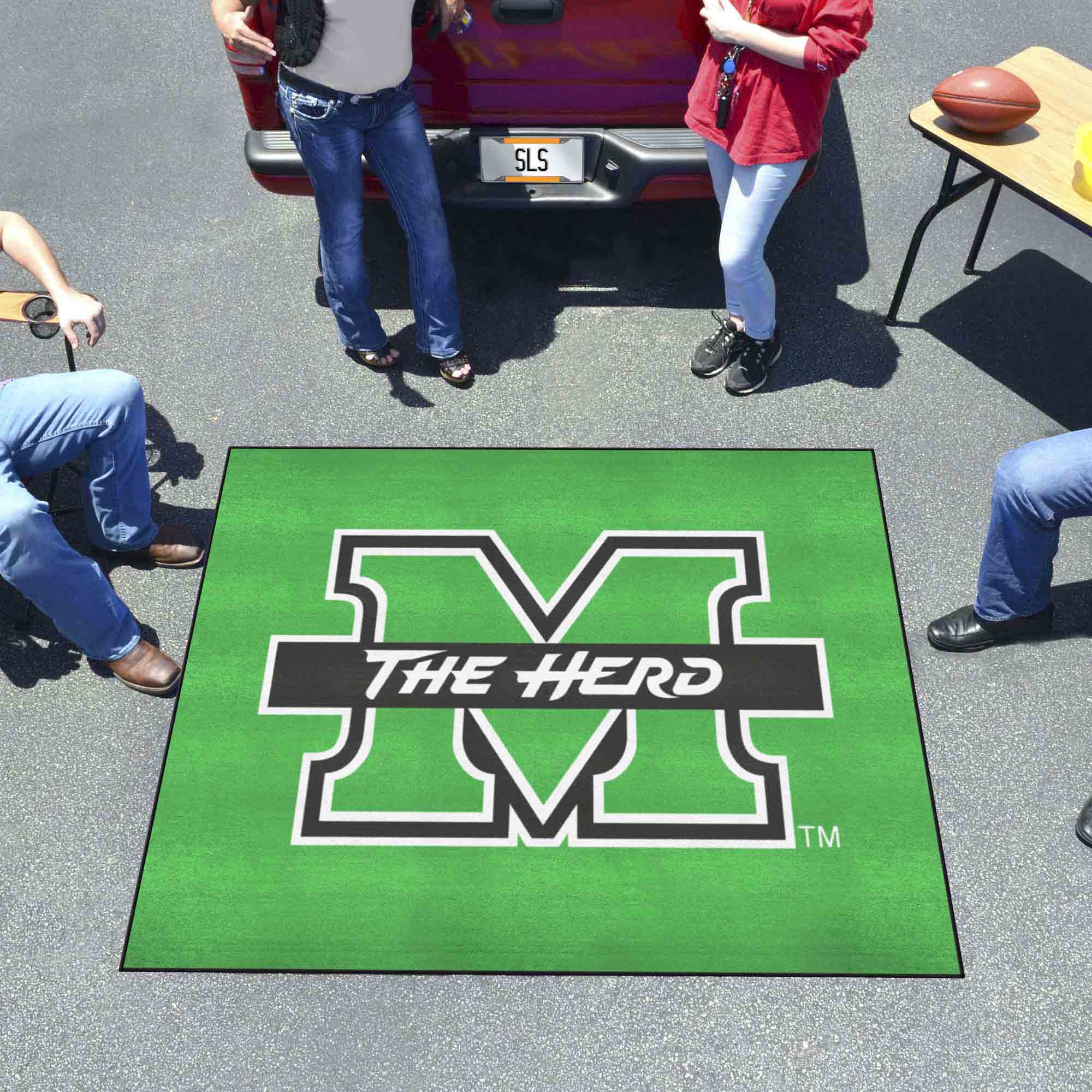 Marshall Thundering Herd Tailgater Rug - 5ft. x 6ft. - Marshall