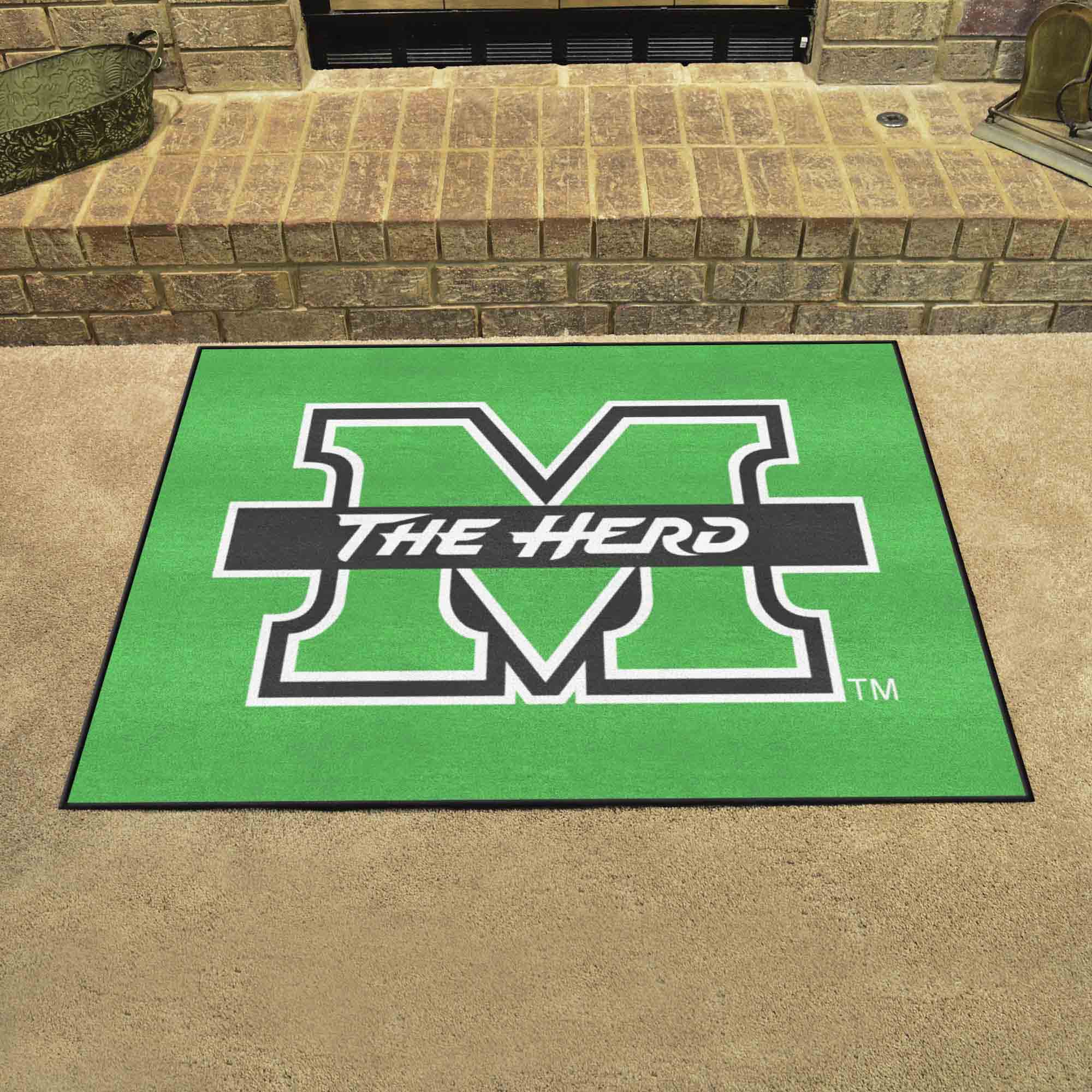Marshall Thundering Herd All-Star Rug - 34 in. x 42.5 in. - Marshall