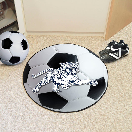 Jackson State Tigers Soccer Ball Rug - 27in. Diameter - Jackson State