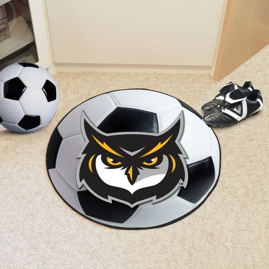 Kennesaw State Owls Soccer Ball Rug - 27in. Diameter - Kennesaw State