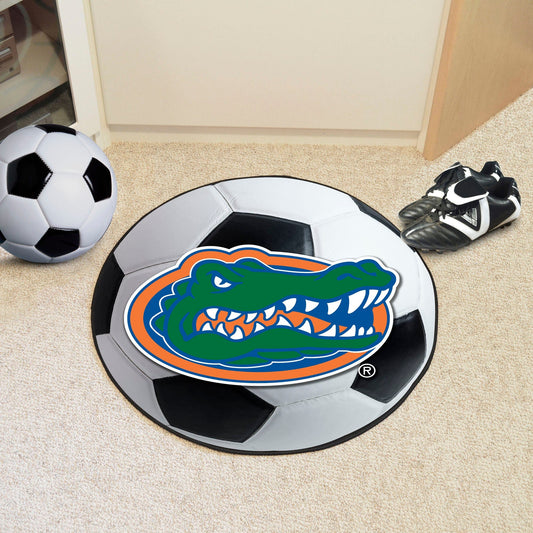 Florida Gators Soccer Ball Rug - 27in. Diameter - Florida