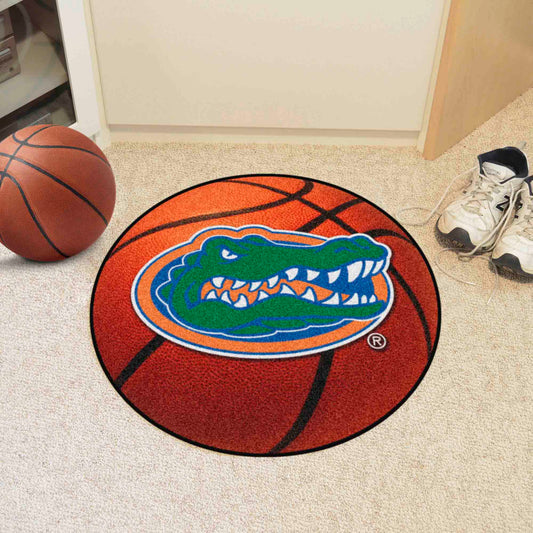 Florida Gators Basketball Rug - 27in. Diameter - Florida