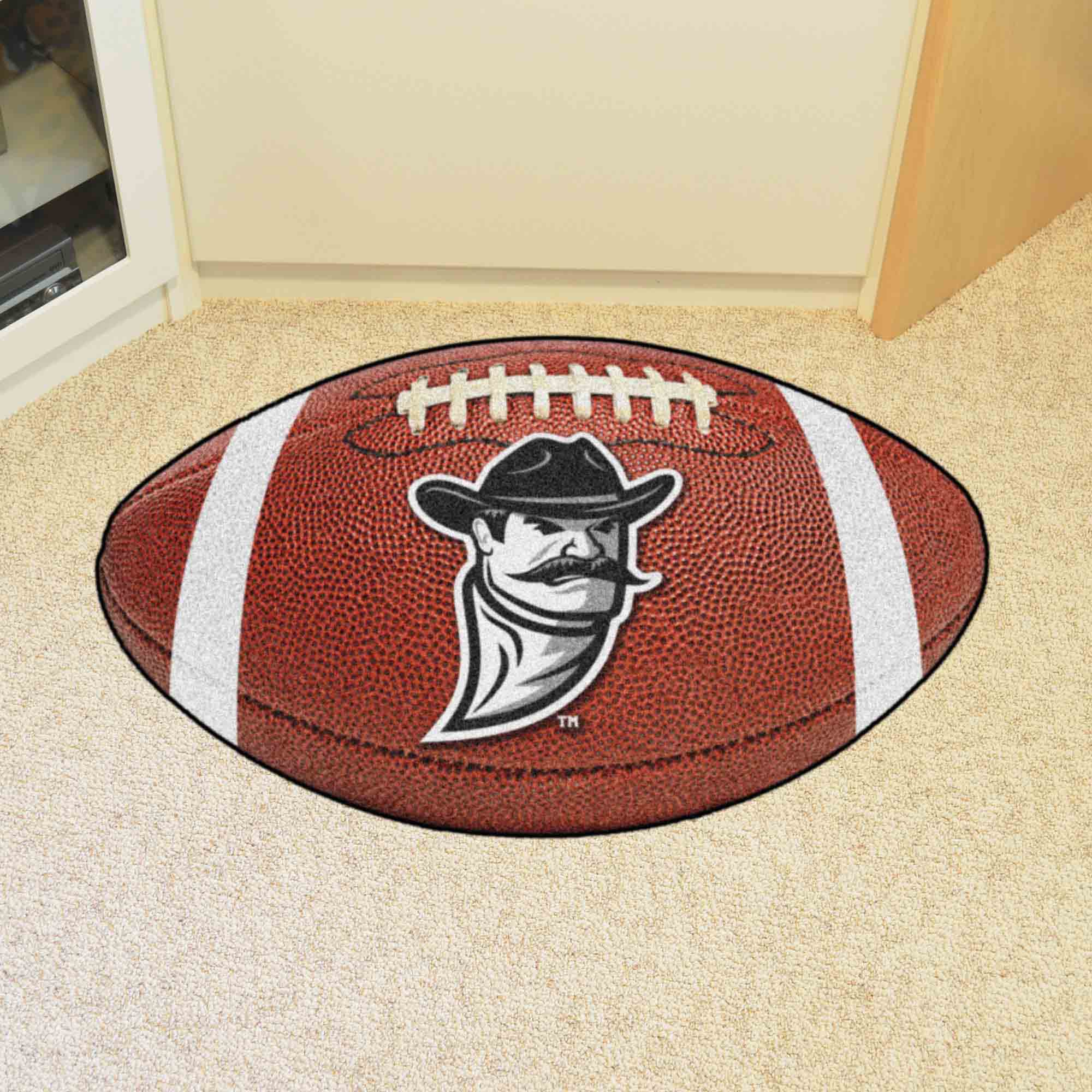 New Mexico State Lobos Football Rug - 20.5in. x 32.5in. - New Mexico State