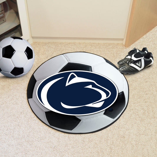 Penn State Nittany Lions Soccer Ball Rug - 27in. Diameter - Penn State