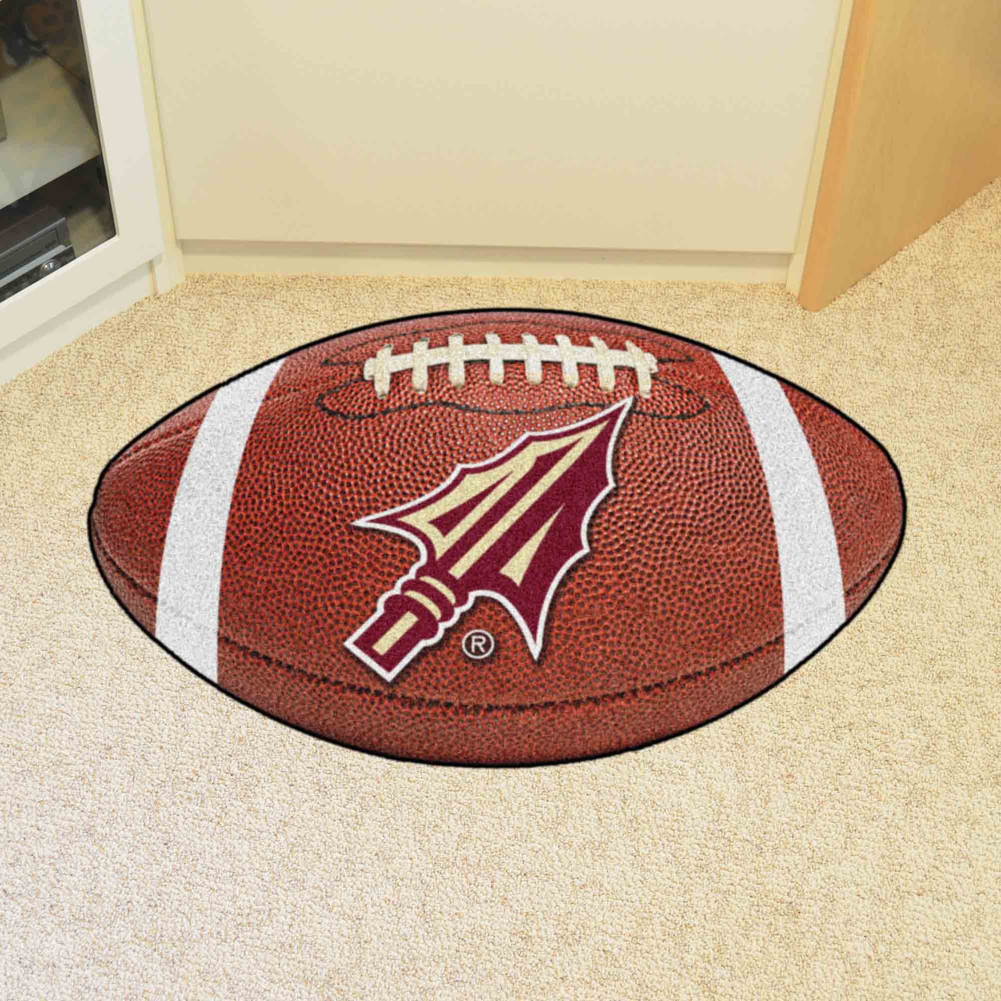 Florida State Seminoles Football Rug - 20.5in. x 32.5in., Arrow Head - Florida State