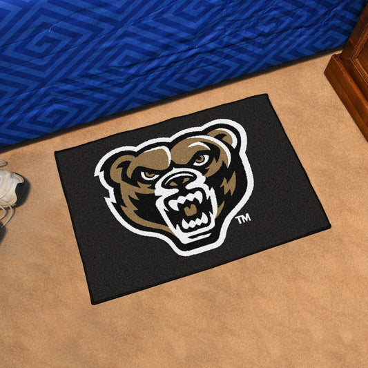 Oakland Golden Grizzlies Starter Mat Accent Rug - 19in. x 30in. - Oakland