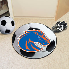 Boise State Broncos Soccer Ball Rug - 27in. Diameter - Boise State