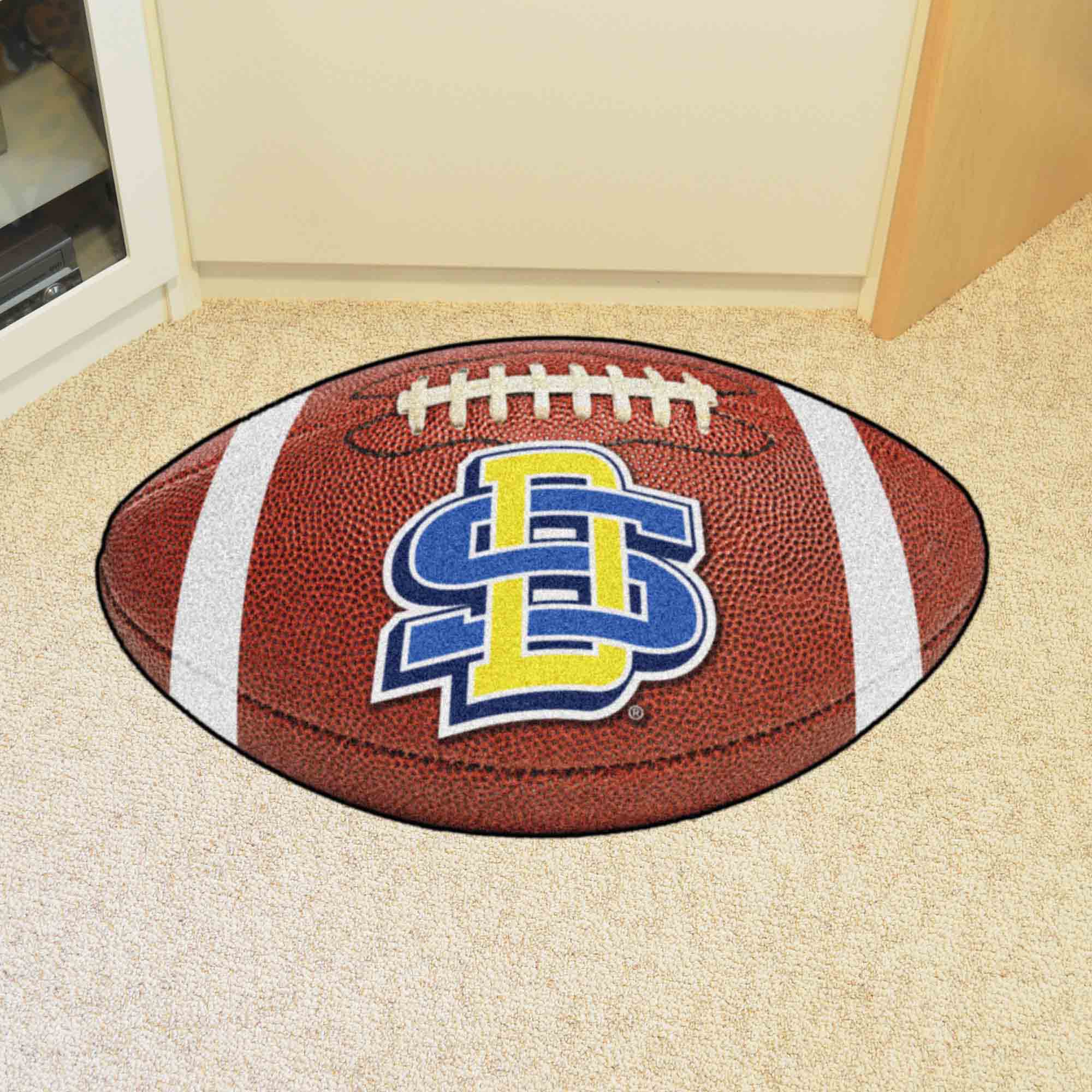 South Dakota State Jackrabbits Football Rug - 20.5in. x 32.5in. - South Dakota State
