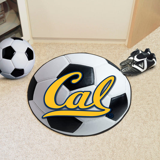 Cal Golden Bears Soccer Ball Rug - 27in. Diameter - Cal