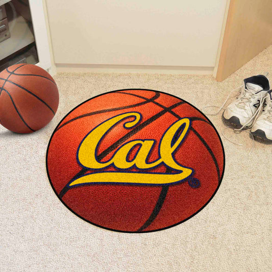 Cal Golden Bears Basketball Rug - 27in. Diameter - Cal