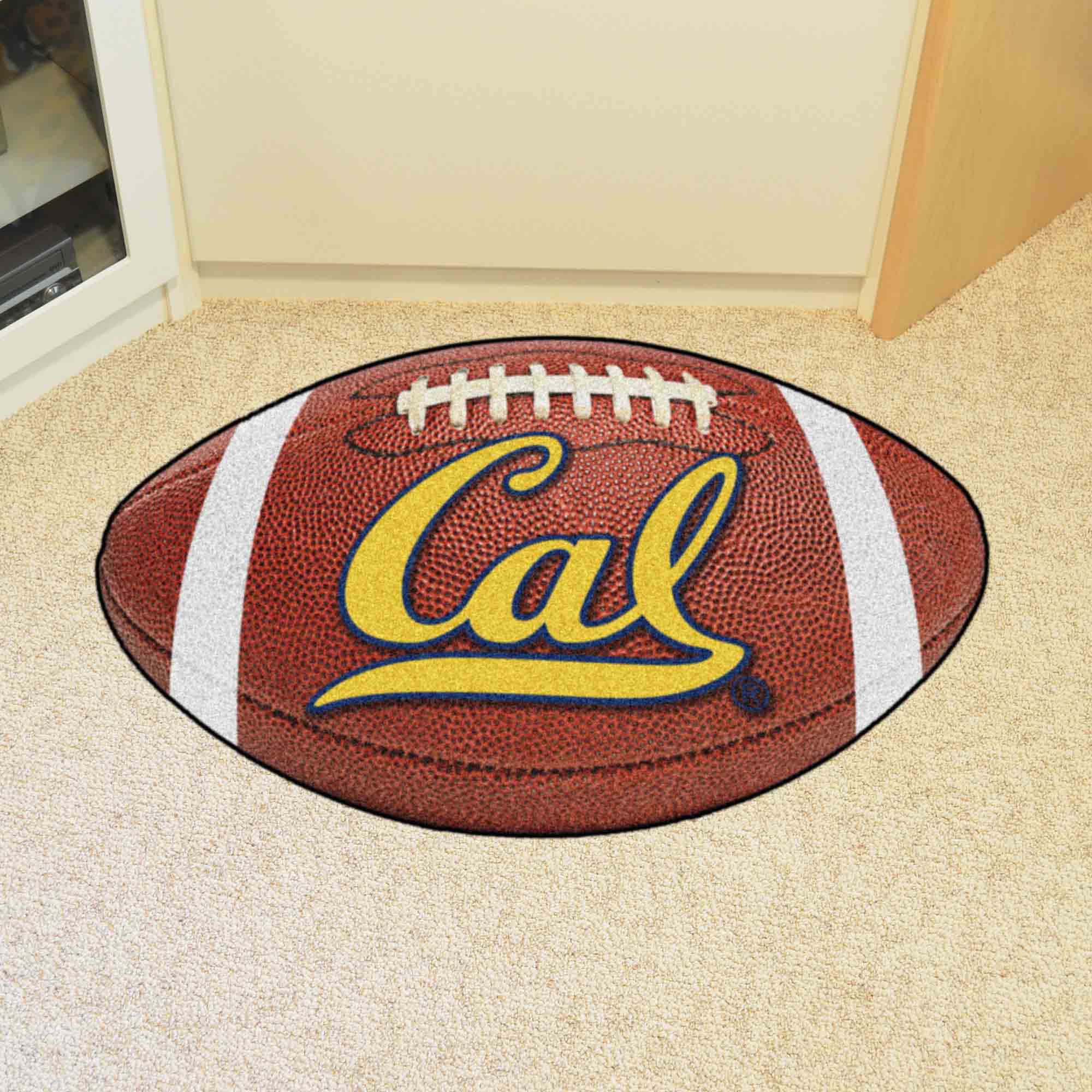 Cal Golden Bears Football Rug - 20.5in. x 32.5in. - Cal