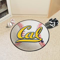 Cal Golden Bears Baseball Rug - 27in. Diameter - Cal